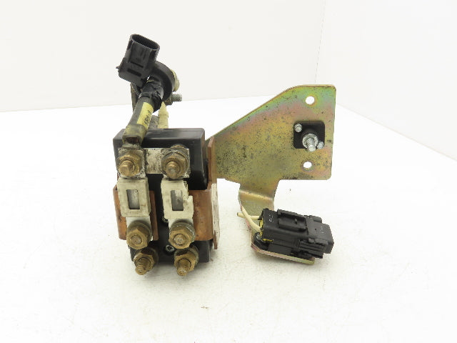 Linde 0009703503 Forklift Motor Contactor Assembly 48VDC Removed From E32CL