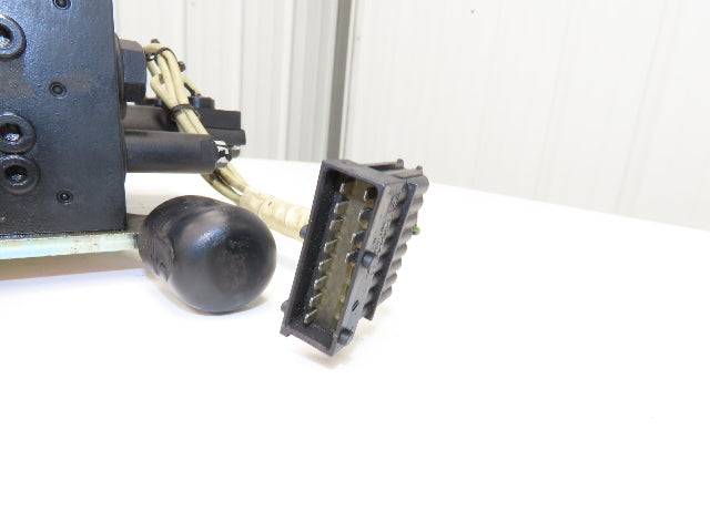 Linde L0009443761 Hydraulic 4-Lever Spool Valve Forklift Mast Control Off E32CL