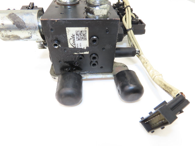 Linde L0009443761 Hydraulic 4-Lever Spool Valve Forklift Mast Control Off E32CL