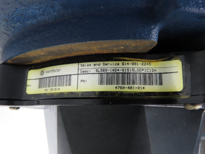 Siemens 7E254THTPA8038ABR143I AC Motor 15Hp 1760-2650 RPM 230/460V 3PH 254TC