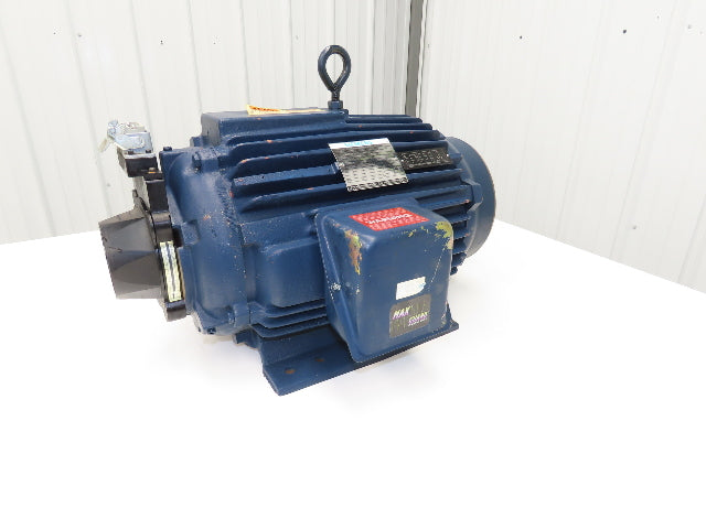 Siemens 7E254THTPA8038ABR143I AC Motor 15Hp 1760-2650 RPM 230/460V 3PH 254TC