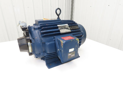 Siemens 7E254THTPA8038ABR143I AC Motor 15Hp 1760-2650 RPM 230/460V 3PH 254TC