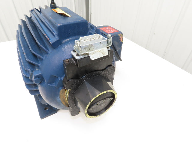 Siemens 7E254THTPA8038ABR143I AC Motor 15Hp 1760-2650 RPM 230/460V 3PH 254TC
