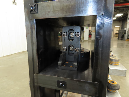 Tox Pneumohydraulic Punch Press 8 Ton 12mm Power Stroke 116 PSI 7cm Throat