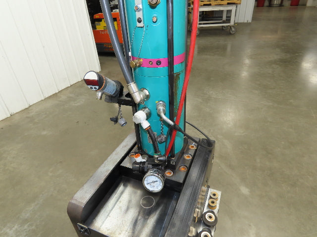 Tox Pneumohydraulic Punch Press 8 Ton 12mm Power Stroke 116 PSI 7cm Throat