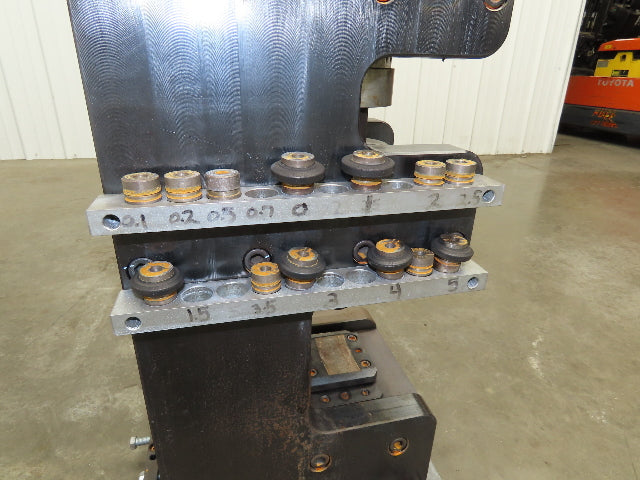 Tox Pneumohydraulic Punch Press 8 Ton 12mm Power Stroke 116 PSI 7cm Throat