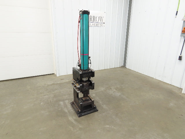 Tox Pneumohydraulic Punch Press 8 Ton 12mm Power Stroke 116 PSI 7cm Throat