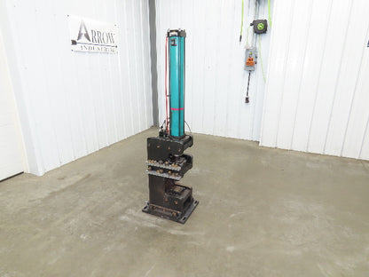 Tox Pneumohydraulic Punch Press 8 Ton 12mm Power Stroke 116 PSI 7cm Throat