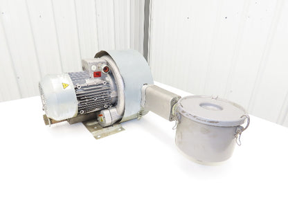 Busch SB 0140 D 2H0 UG XX Side Channel Vacuum Blower 2.5kw 230/480V 3PH Oil-Less