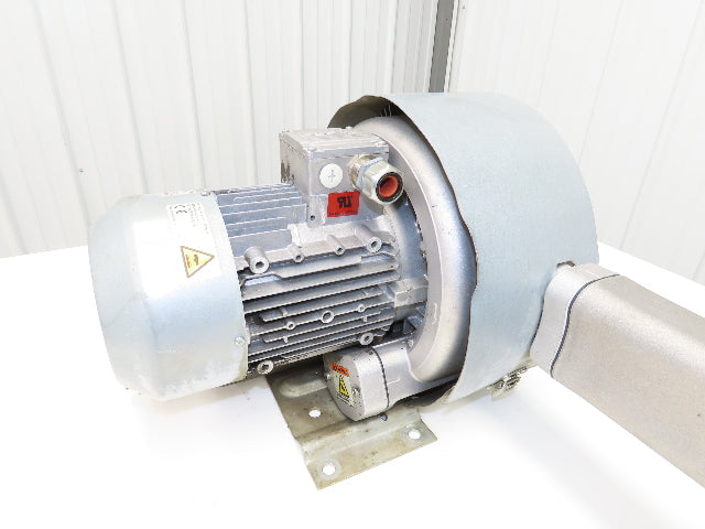 Busch SB 0140 D 2H0 UG XX Side Channel Vacuum Blower 2.5kw 230/480V 3PH Oil-Less