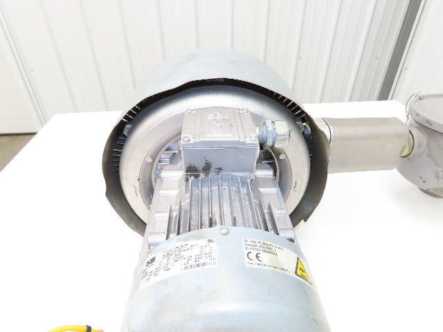 Busch SB 0140 D 2H0 UG XX Side Channel Vacuum Blower 2.5kw 230/480V 3PH Oil-Less