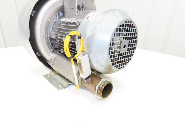 Busch SB 0140 D 2H0 UG XX Side Channel Vacuum Blower 2.5kw 230/480V 3PH Oil-Less