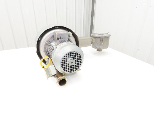 Busch SB 0140 D 2H0 UG XX Side Channel Vacuum Blower 2.5kw 230/480V 3PH Oil-Less