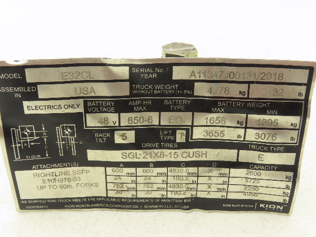 Linde 000 944 51 22 Forklift Hydraulic Pump Valve OLSP 80 Removed From E32CL