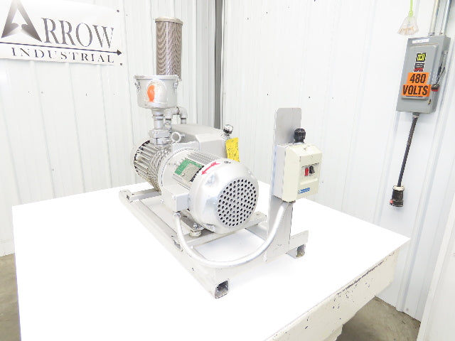 Busch RC-0100-A005-1001 Rotary Vane Vacuum Pump 5Hp 70 CFM 230/480V 3PH