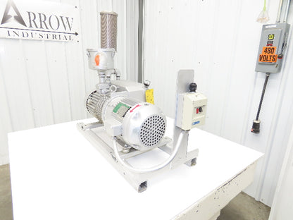 Busch RC-0100-A005-1001 Rotary Vane Vacuum Pump 5Hp 70 CFM 230/480V 3PH