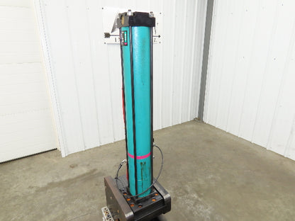 Tox Pneumohydraulic Punch Press 8 Ton 12mm Power Stroke 116 PSI 7cm Throat