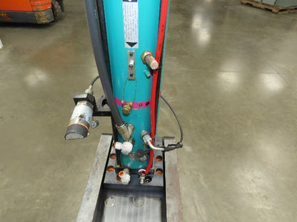 Tox Pneumohydraulic Punch Press 8 Ton 12mm Power Stroke 116 PSI 7cm Throat