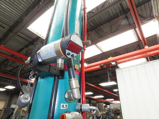Tox Pneumohydraulic Punch Press 8 Ton 12mm Power Stroke 116 PSI 7cm Throat