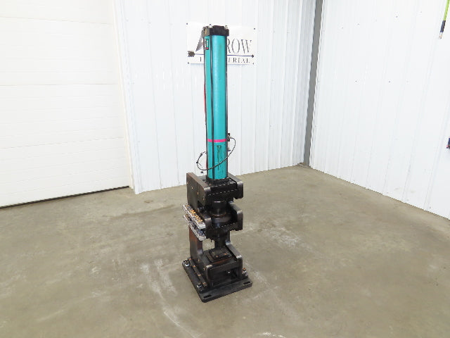 Tox Pneumohydraulic Punch Press 8 Ton 12mm Power Stroke 116 PSI 7cm Throat