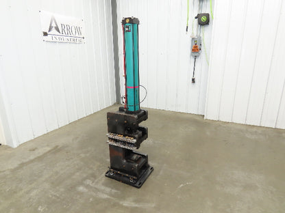 Tox Pneumohydraulic Punch Press 8 Ton 12mm Power Stroke 116 PSI 7cm Throat