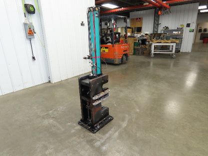 Tox Pneumohydraulic Punch Press 8 Ton 12mm Power Stroke 116 PSI 7cm Throat