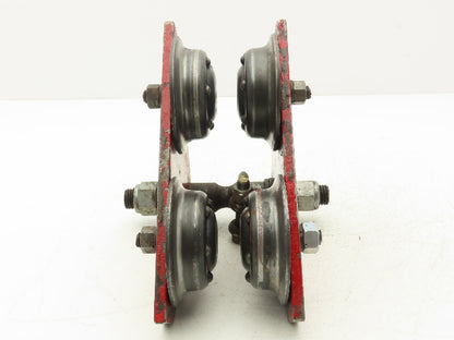 CM Glider 500Lb 1/4-Ton Manual Ball Bearing Push Trolley 2.5"-5" Beam  Lot of 2