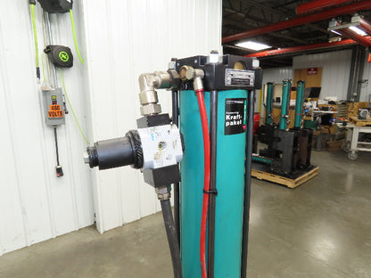 Tox Pneumohydraulic Punch Press 8 Ton 12mm Power Stroke 116 PSI 7cm Throat