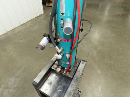 Tox Pneumohydraulic Punch Press 8 Ton 12mm Power Stroke 116 PSI 7cm Throat