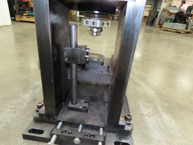 Tox Pneumohydraulic Punch Press 8 Ton 12mm Power Stroke 116 PSI 7cm Throat