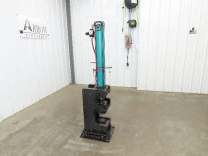 Tox Pneumohydraulic Punch Press 8 Ton 12mm Power Stroke 116 PSI 7cm Throat