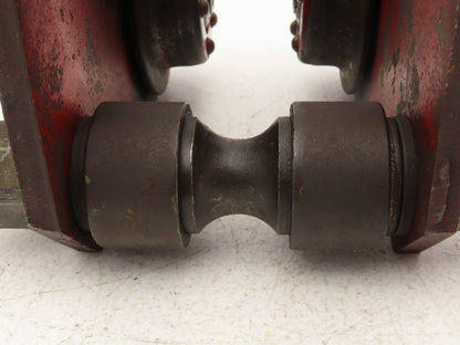 CM Moore 2000Lb 1-Ton Manual Ball Bearing Push Trolley 2-1/2"-5" Beam