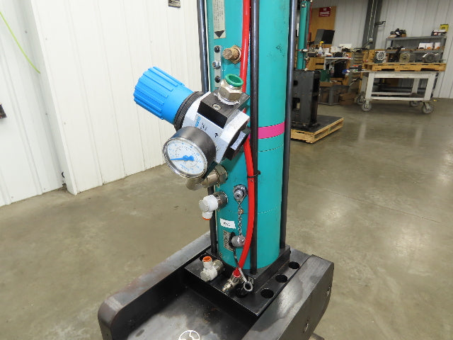 Tox Pneumohydraulic Punch Press 8 Ton 12mm Power Stroke 116 PSI 7cm Throat