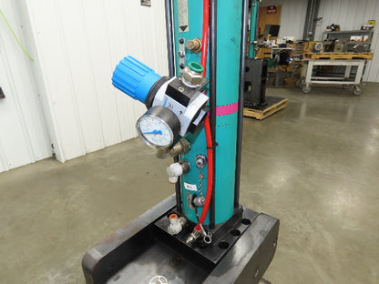 Tox Pneumohydraulic Punch Press 8 Ton 12mm Power Stroke 116 PSI 7cm Throat