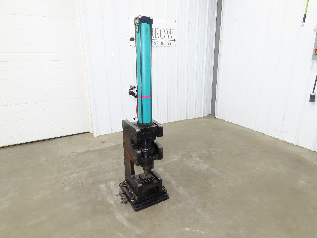 Tox Pneumohydraulic Punch Press 8 Ton 12mm Power Stroke 116 PSI 7cm Throat