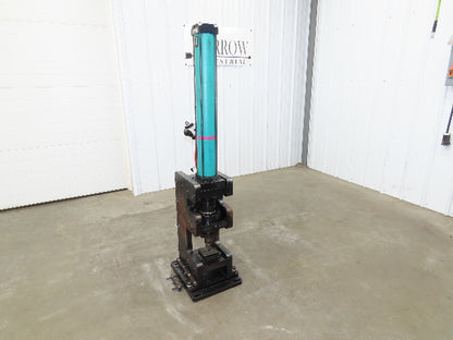 Tox Pneumohydraulic Punch Press 8 Ton 12mm Power Stroke 116 PSI 7cm Throat