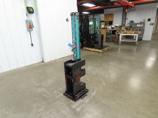 Tox Pneumohydraulic Punch Press 8 Ton 12mm Power Stroke 116 PSI 7cm Throat
