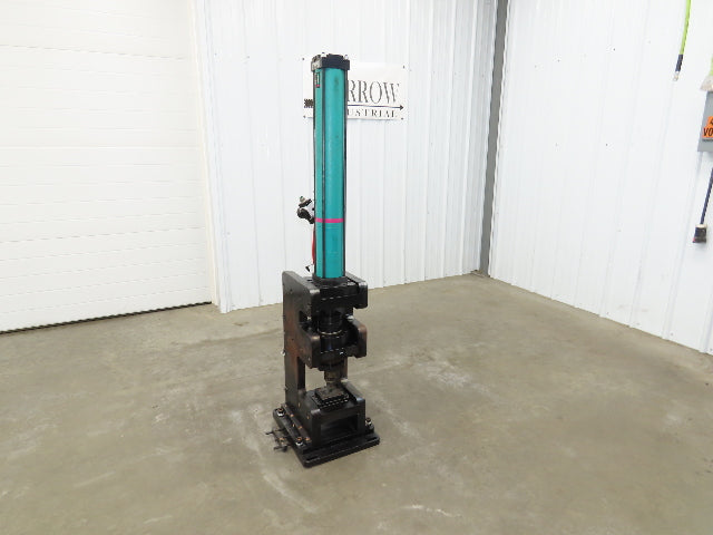 Tox Pneumohydraulic Punch Press 8 Ton 12mm Power Stroke 116 PSI 7cm Throat