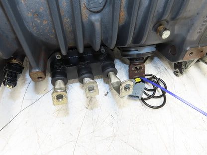 Linde AE30-11 Forklift Dual-Wheel & Motor Front Axle Assembly 14 Lug Off E32CL