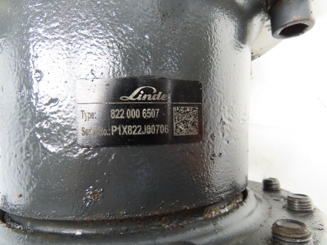 Linde AE30-11 Forklift Dual-Wheel & Motor Front Axle Assembly 14 Lug Off E32CL