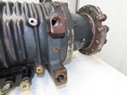 Linde AE30-11 Forklift Dual-Wheel & Motor Front Axle Assembly 14 Lug Off E32CL