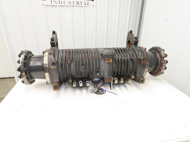 Linde AE30-11 Forklift Dual-Wheel & Motor Front Axle Assembly 14 Lug Off E32CL