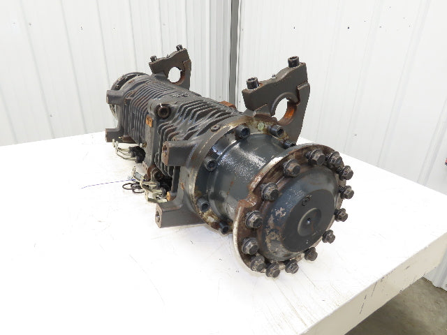 Linde AE30-11 Forklift Dual-Wheel & Motor Front Axle Assembly 14 Lug Off E32CL