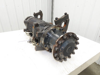 Linde AE30-11 Forklift Dual-Wheel & Motor Front Axle Assembly 14 Lug Off E32CL