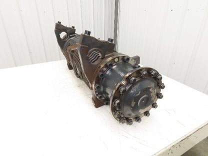 Linde AE30-11 Forklift Dual-Wheel & Motor Front Axle Assembly 14 Lug Off E32CL