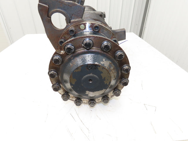 Linde AE30-11 Forklift Dual-Wheel & Motor Front Axle Assembly 14 Lug Off E32CL