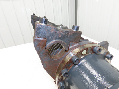 Linde AE30-11 Forklift Dual-Wheel & Motor Front Axle Assembly 14 Lug Off E32CL