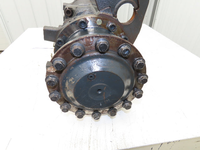 Linde AE30-11 Forklift Dual-Wheel & Motor Front Axle Assembly 14 Lug Off E32CL