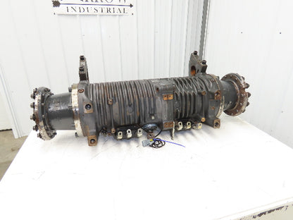 Linde AE30-11 Forklift Dual-Wheel & Motor Front Axle Assembly 14 Lug Off E32CL