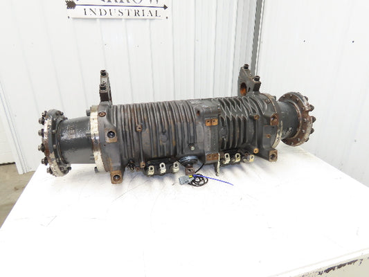 Linde AE30-11 Forklift Dual-Wheel & Motor Front Axle Assembly 14 Lug Off E32CL